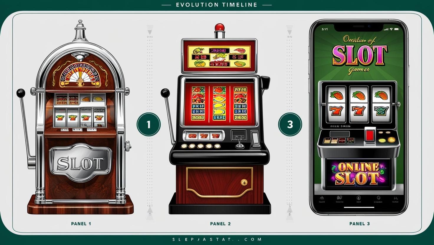 Sejarah Slot: Evolusi Mesin Slot Fisik Menjadi Permainan Digital