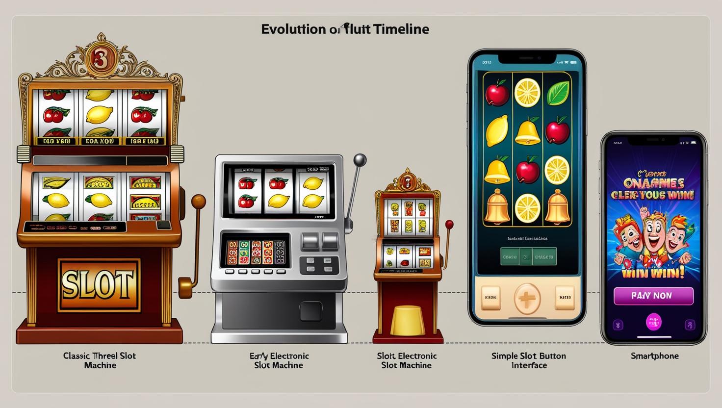 Revolusi Slot: Bagaimana Mesin Fisik Berubah Menjadi Game Online Favorit