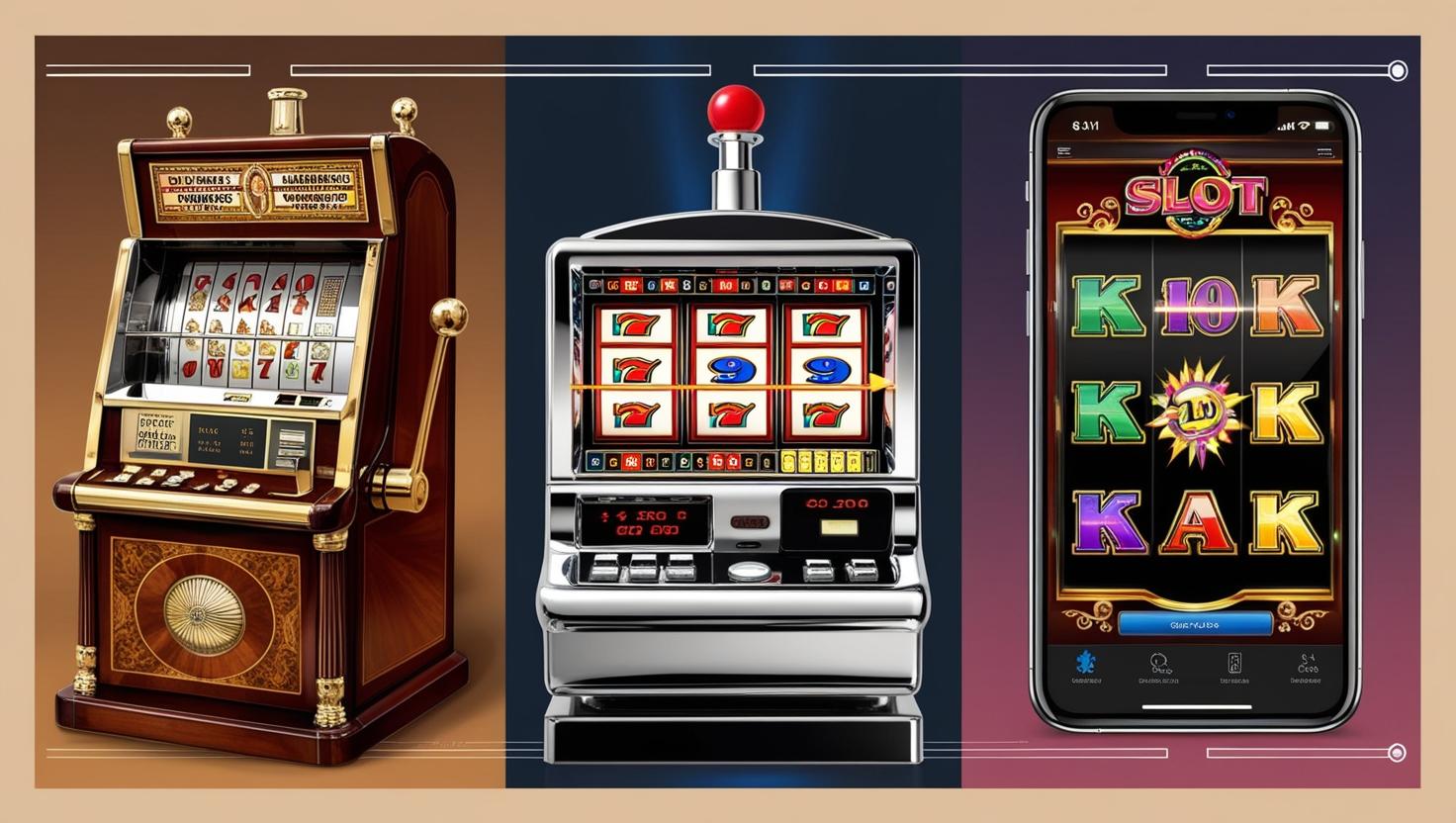 Mesin Slot dari Masa ke Masa: Evolusi Teknologi dari Fisik ke Online
